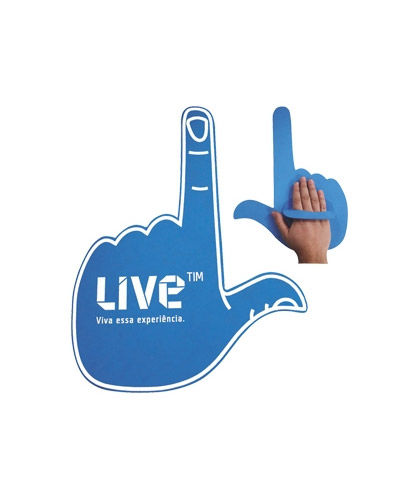 Mao para torcida Personalizada