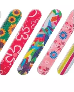 Mini Lixa de Unha Decorada