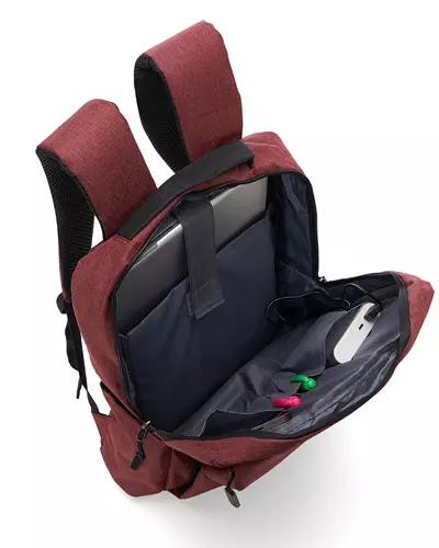 Mochila de Nylon USB 21L Para Brindes Personalizada
