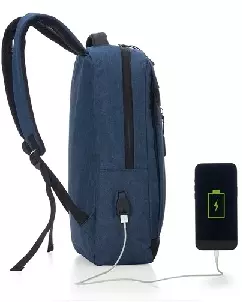 Mochila de Nylon USB 21L Personalizada