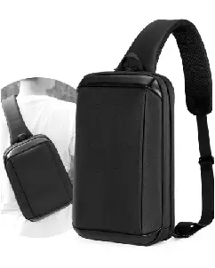 Mochila Transversal em Poliester Para Brindes