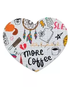 Mouse Pad Coracao Personalizado Para Brindes