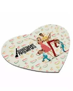 Mouse Pad Coracao Personalizado Para Brindes