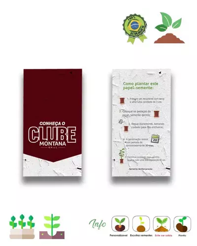 Papel Semente Personalizado