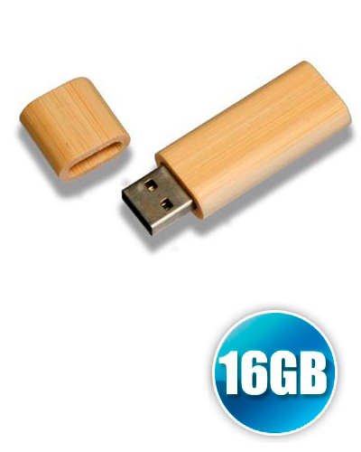 Pen drive 16GB de Bambu