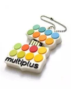 Pen drive 2D Customizado em Borracha