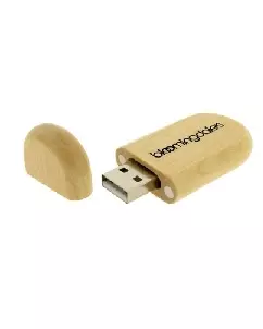 Pen drive 4 gb em Madeira Personalizado