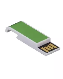 Pen drive 4 gb Personalizado Retrátil Verde