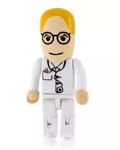 PEN DRIVE 4GB PERSONALIZADO MÉDICO