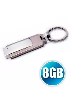 Pen drive 8GB Chaveiro de Metal