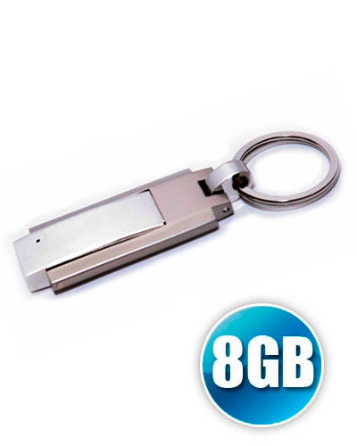 Pen drive 8GB Chaveiro de Metal