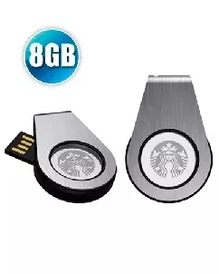 Pen Drive 8GB Personalizado Giratório