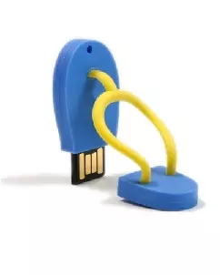 Pen drive Chinelo Emborrachado