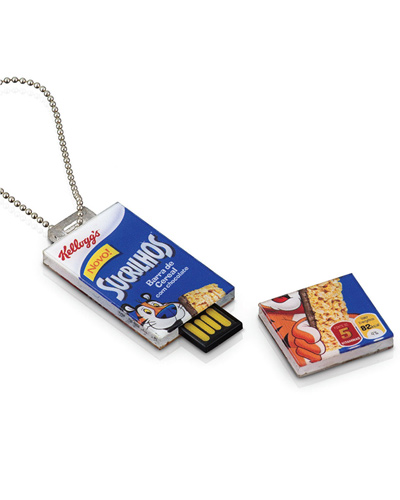 Pen drive Customizado com tampa em Acrílico 