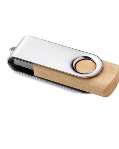 Pen drive de Bambu 4 GB Personalizado