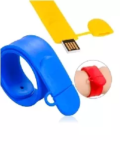 Pen Drive Pulseira Colorida Personalizada
