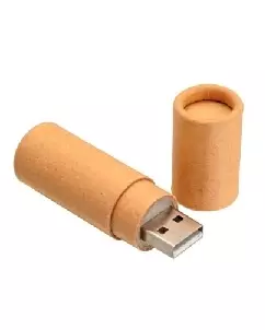 Pen drive Tubo de Papel Personalizado