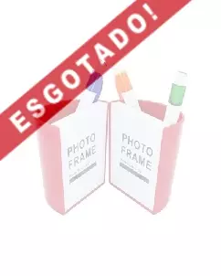 PORTA CANETA COM PORTA RETRATO PERSONALIZADO