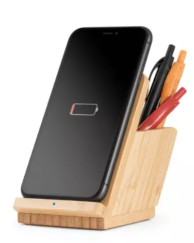 Porta Caneta de Madeira Personalizado