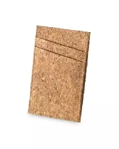 Porta Cartão de Crédito em Cortiça Personalizado