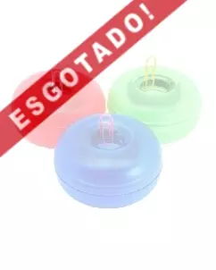 PORTA CLIPS PERSONALIZADO ARREDONDADO COM IMÃ
