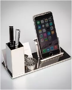 Porta Clips Personalizado com Porta Caneta