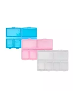 Porta Comprimidos com Divisorias para Brindes