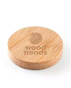 Porta copos em bambu com descapsulador Personalizado