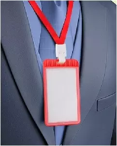 Porta Cracha Plastico Personalizado Para Brindes