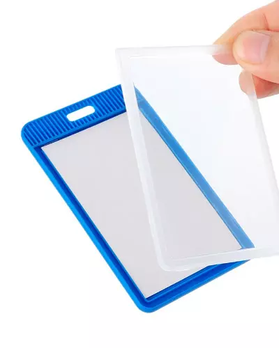 Porta Cracha Plastico Personalizado Para Brindes