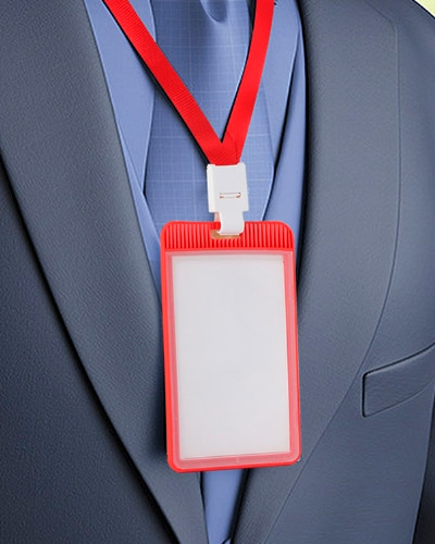 Porta Cracha Plastico Personalizado Para Brindes