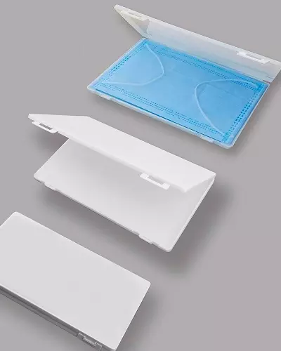 Porta Mascaras de Plastico Personalizado