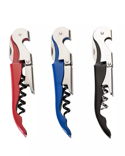 Saca Rolhas Personalizado com Abridor e Canivete