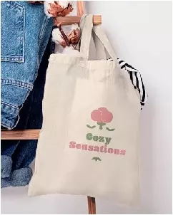 Sacola 100% Algodao Organico Personalizada