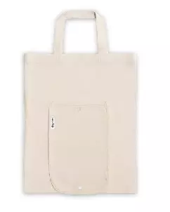 Sacola com Algodao Reciclado Dobravel Personalizada