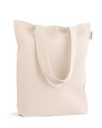 Sacola com algodao reciclado personalizada