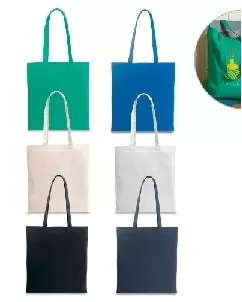 Sacola em algodão reciclado para brindes