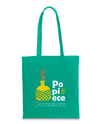 Sacola em algodão reciclado para brindes
