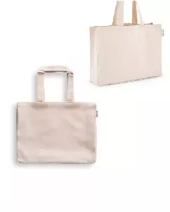 Sacola em algodao reciclado personalizado para brinde