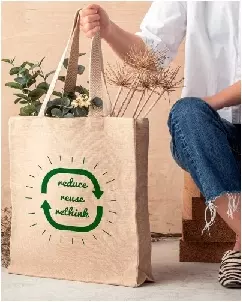 Sacola em Juco Personalizada Para Brindes