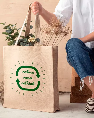 Sacola em Juco Personalizada Para Brindes