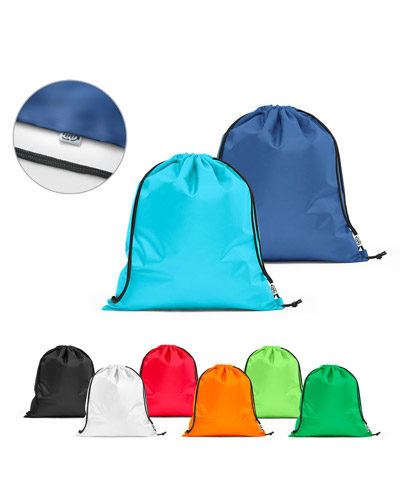 Sacola Mochila em rPET Para Brindes Personalizada