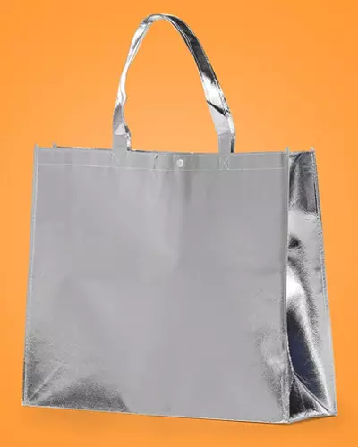 Sacola TNT Metalizada Para Brindes Personalizada