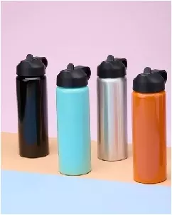 Squeeze Aluminio 800ml Personalizada Para Brindes