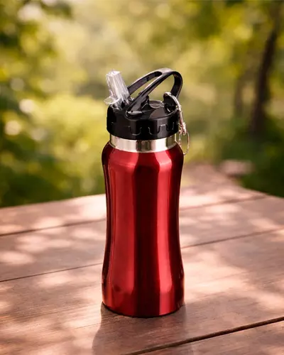 Squeeze de inox personalizado para empresas