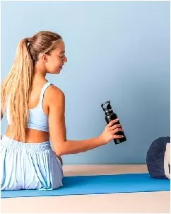 Squeeze em aco inox 570 mL Personalizada