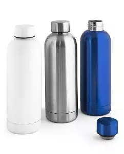 Squeeze em aco Inox Personalizado