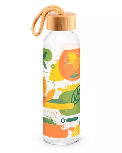 Squeeze em vidro Personalizada para Brindes