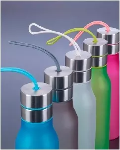 Squeeze Plástico com Detalhes em Metal