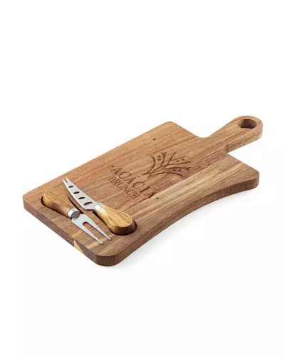 Tabua de queijos em madeira Personalizada